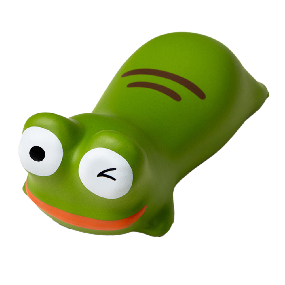 Cute Cartoon Frog Mouse Wrist Rest, Ergonomic Resin Pad, 12.5X6.4cm 7901334220344