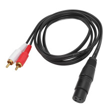 Cavo splitter a Y XLR femmina 1.5m / 4.9ft 22AWG OFC