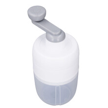 Manual Ice Crusher Hand Crank Snow Cone Maker, Impact Resistant, Detachable