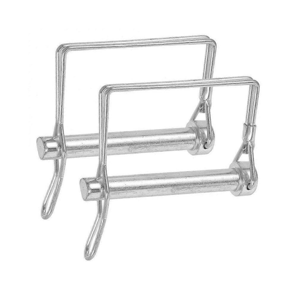 2pcs Locking Coupler Pins Heavy Duty Hitch Pins Truck Tow Hitch Pin Safety Trailer Pin
