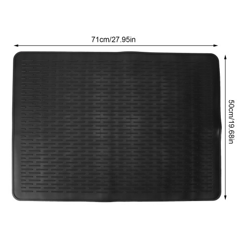 Cache-plan de cuisson en silicone antidérapant 71x50 cm 730 g 1