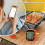 2/4-Probe smartes Fleischthermometer orange 76x84x39mm 6