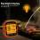 2/4-Probe smartes Fleischthermometer orange 76x84x39mm 4