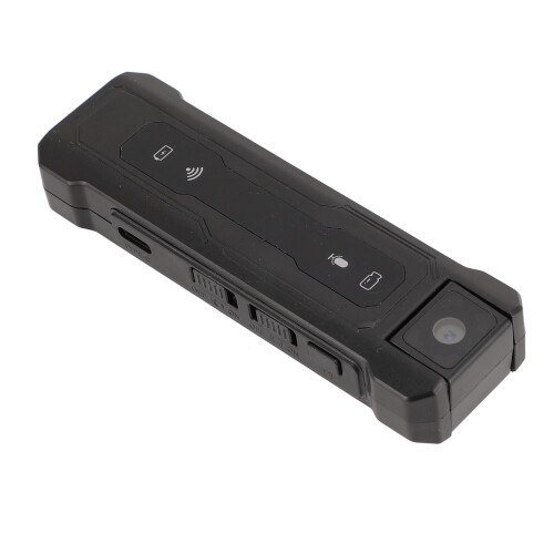 1080P videocamera compatta 1200mAh ABS nera 4-256G