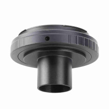 Metal-Adapter 0,965 Zoll T-Mount für Teleskop zu SLR-Kamera, Schwarz