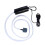 Mini-USB-Aquarium-Luftpumpe ABS leise schwarz 2
