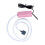 Leise Mini-USB-Aquarium-Sauerstoffpumpe ABS rosa 12