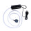 Mini-USB-Aquarium-Luftpumpe ABS leise schwarz 6