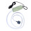 Mini-USB-Sauerstoffpumpe Kleines Aquarium ABS Grüner Deckel 7