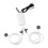 Pompe à air silencieuse USB pour aquarium mini, 2 sorties, ABS 1