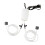 Pompe à air silencieuse USB pour aquarium mini, 2 sorties, ABS 10