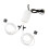 Pompe à air silencieuse USB pour aquarium mini, 2 sorties, ABS 7
