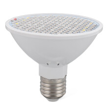 8W Innenpflanzenlampe Birne 200 LEDs Wärmeableitung Vollspektrum Pflanzlichter für Zuhause Gewächshaus 110 bis 220V