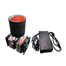 (Cooler+Power Supply) Summer Refrigeration Cup Desktop Cold Drink Semiconductor Refrigerator Refrigeration Chip Ice Quick Cooling Cup