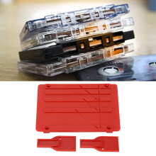 10-Zoll Tape-Splicing-Set, 13,5  9 cm, rotes Set