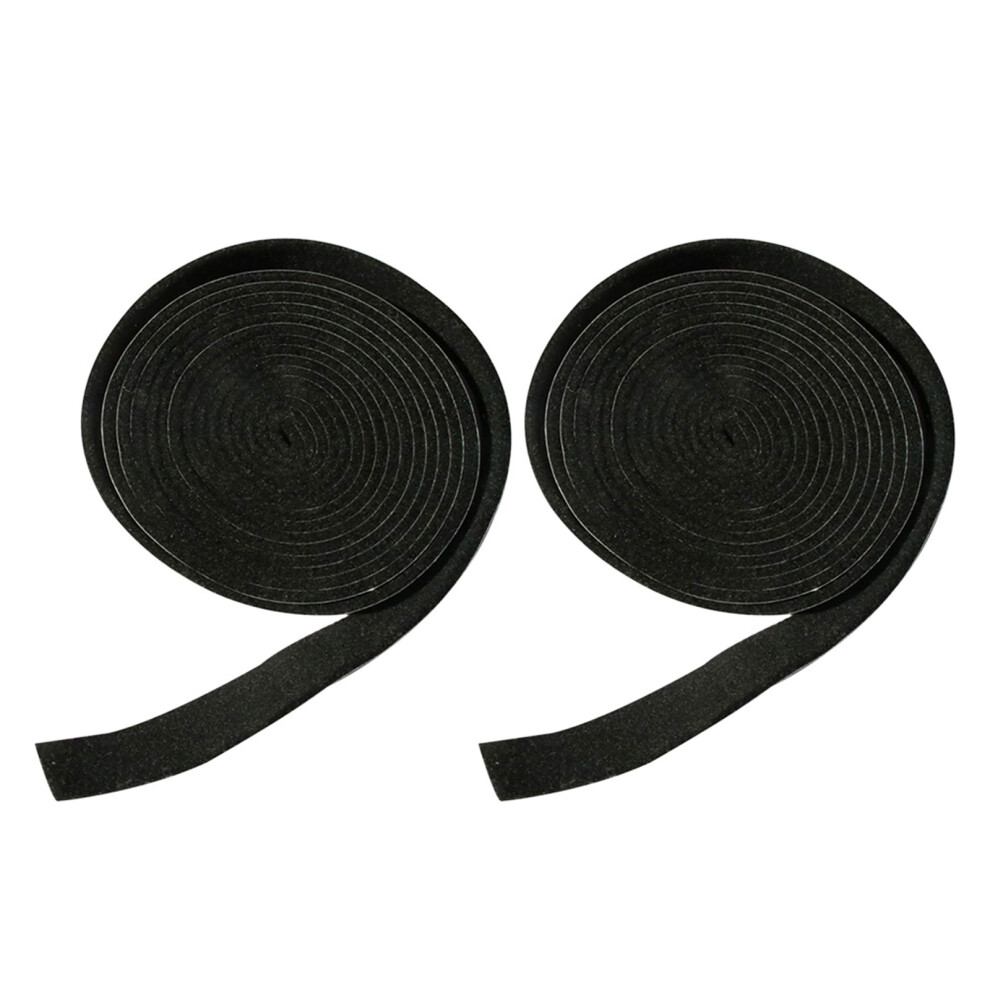 2pcs Sealing Strip Self-adhesive Felt Strip (Black)-image-OPC-PJCTYPN-NEW
