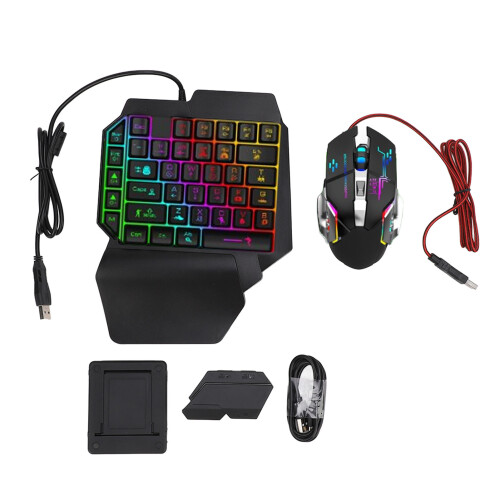 Convertitore 4-in-1 per tastiera e mouse per giochi mobili 1