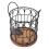 Schwarzer Kaffeekapselkorb, Ø 13 cm, H 16,7 cm 16
