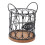Schwarzer Kaffeekapselkorb, Ø 13 cm, H 16,7 cm 15