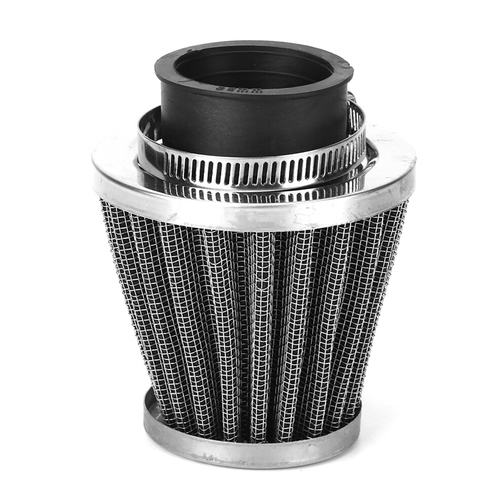 54Mm Mushroom Head Engine Air Cleaner Filter For Motorcycle, Steel Mesh 8441334238226