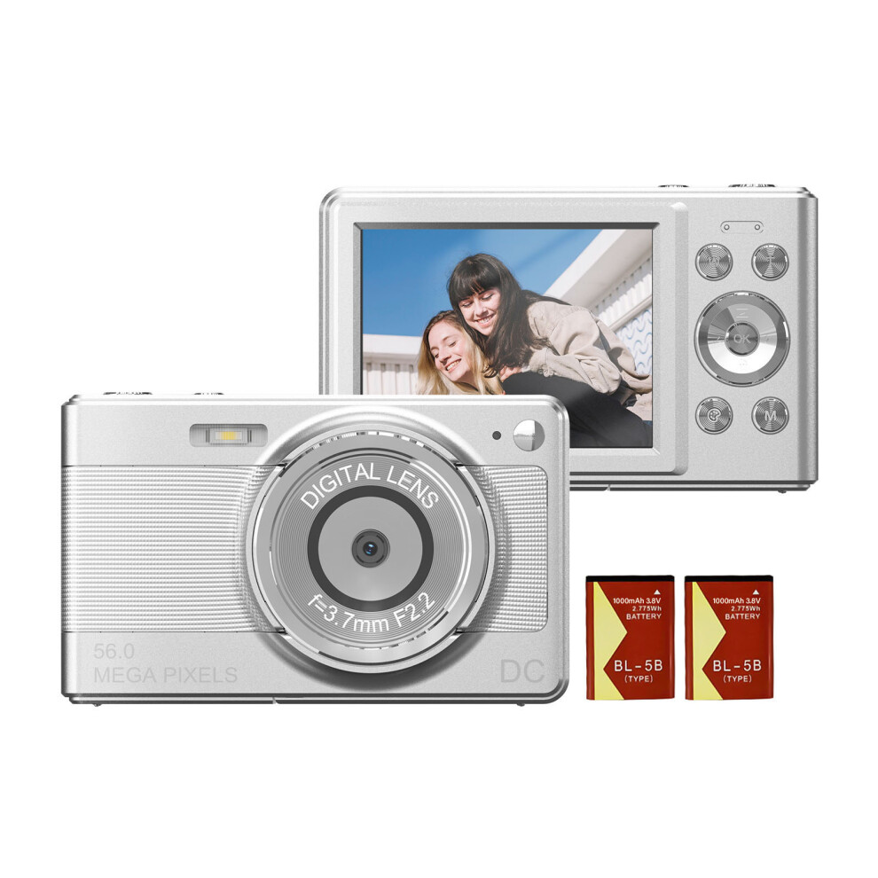 2.88'' Screen Digital Camera 56Mp 8X Zoom Christmas Gift Bundle 6921334238324