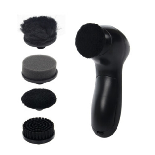 Brosse polisseuse électrique pour chaussures, 2xAA, 13,5x4,5x7 cm 2