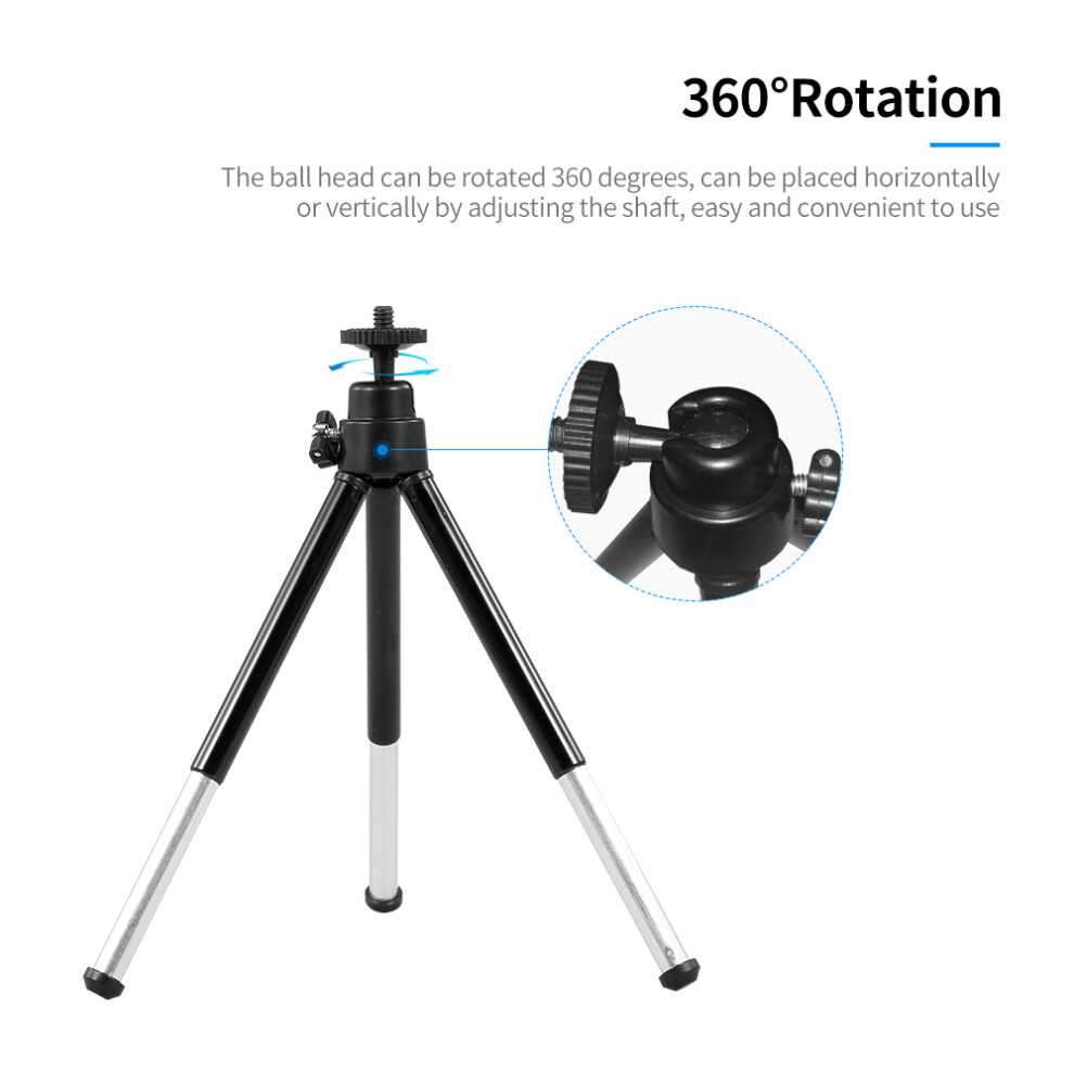 Versatile Portable Tripod With Phone Holder For Webcams & Smartphones 4051334239891