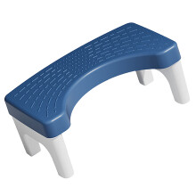 Tabouret pour toilettes bleu marine 380x220x170mm 500.00g