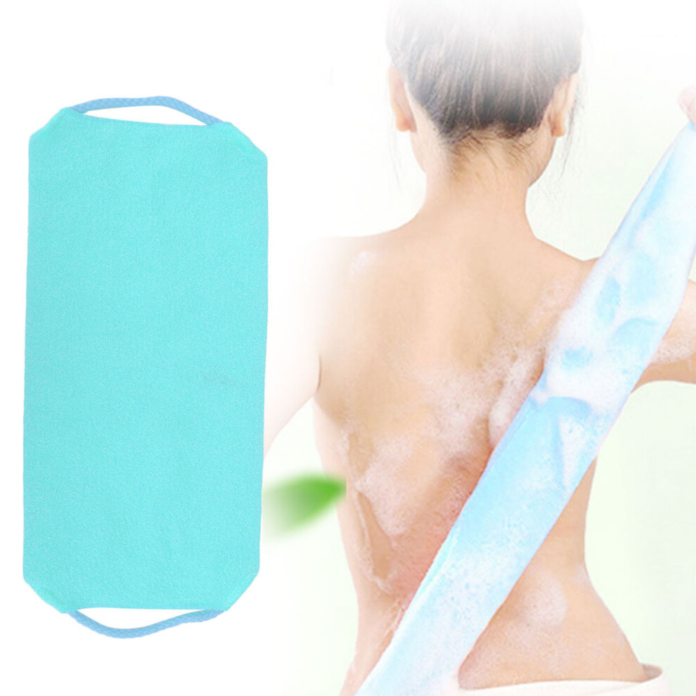 Blue Exfoliating Bath Towel - Body Cleaning Massage Rubbing Cloth