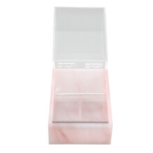 Distributeur de ruban pour cils 2 grilles 8x9x8,6 cm rose