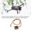 Module GPS M100 PCB 3 modes de positionnement, drones RC 2-7 pouces 4