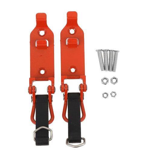 2 Stück Dachträger-Schaufelhalter orange schwer belastbar 1
