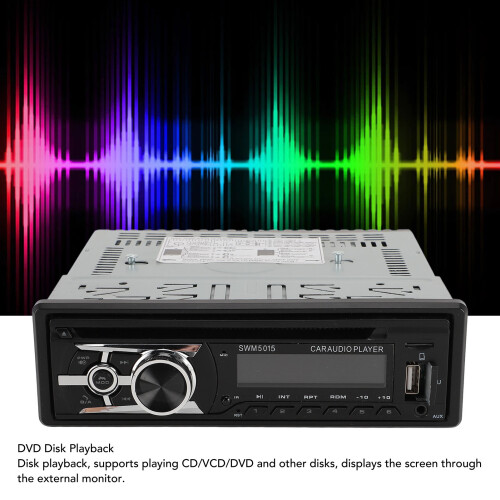 Autoradio Bluetooth DIN singolo 32 GB USB AUX FM 2