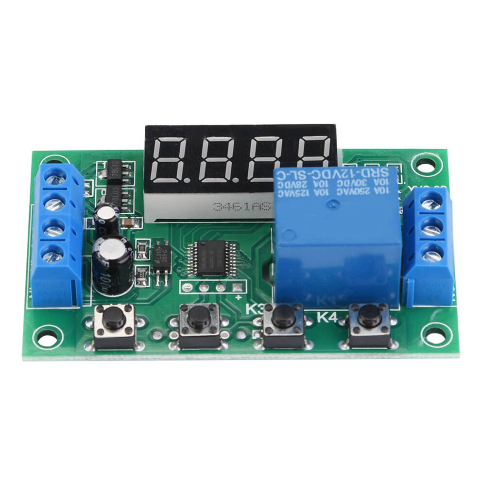 12V Adjustable Timer Relay With Led Display Automation Control Switch 8431334247496