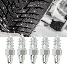 100 Stück Reifenstacheln Hartmetall Legierung 21mm Rutschhemmende Radreifenstifte für Auto Lastwagen Fahrrad Boot Motorrad ATV SUV