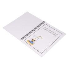 Cartoon-Geschenkbuch für Lehrer – Dankeschön aus Papier