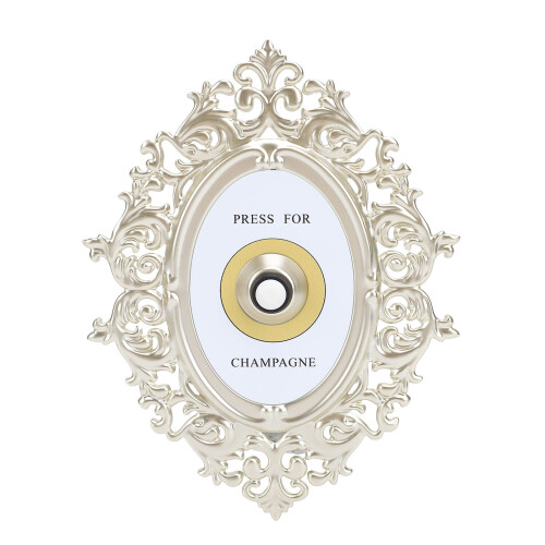 Presione para Champagne Button Iron, requiere 1.5V x2 1