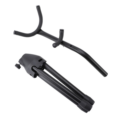 Support d'exposition en métal pliable pour saxophone alto/tenor 1