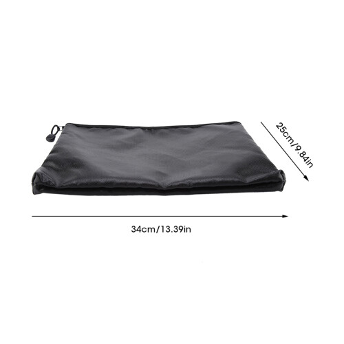 Waterproof Fire Resistant Document Briefcase for Passport & Money 2