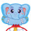 Set di cerchi per bambini, altezza regolabile, 30x25 cm 11