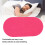 Nastro per bocca 60 pezzi Gusto limone Rosa rossa Antirussamento 4