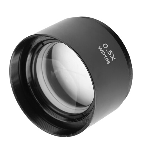 KP-0.5X Auxiliary Stereo Microscope Objective Lens 48mm Mount 2