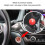 Auto Push-to-Start-Knopf Wippe Kunststoff-Startabdeckung 4