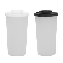 Set di 2 grandi shaker per sale e pepe in plastica per campeggio