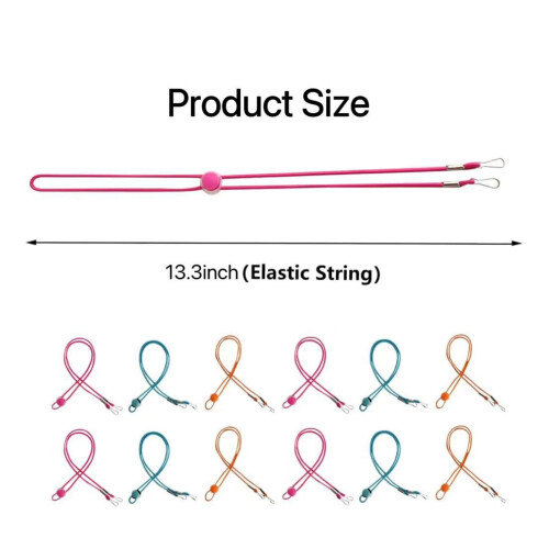 2 paquets de clips réglables pour serviette, multicolores 1