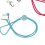 2 paquets de clips réglables pour serviette, multicolores 10