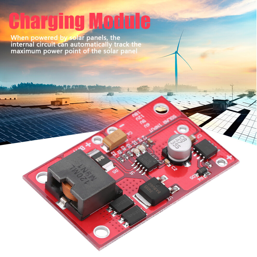 Mppt Solar Panel Charger Module For 12V Lead Acid Battery 3A, Compact 31X49mm 9381334258093