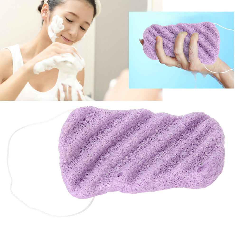 Long Wave Type Big Size Body Konjac Wash Face Flutter Natural Facial Body Care