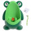 Modèle:FrogUrinal,Capacité:0,5 L,Taille:Mur,Couleur:Vert 3