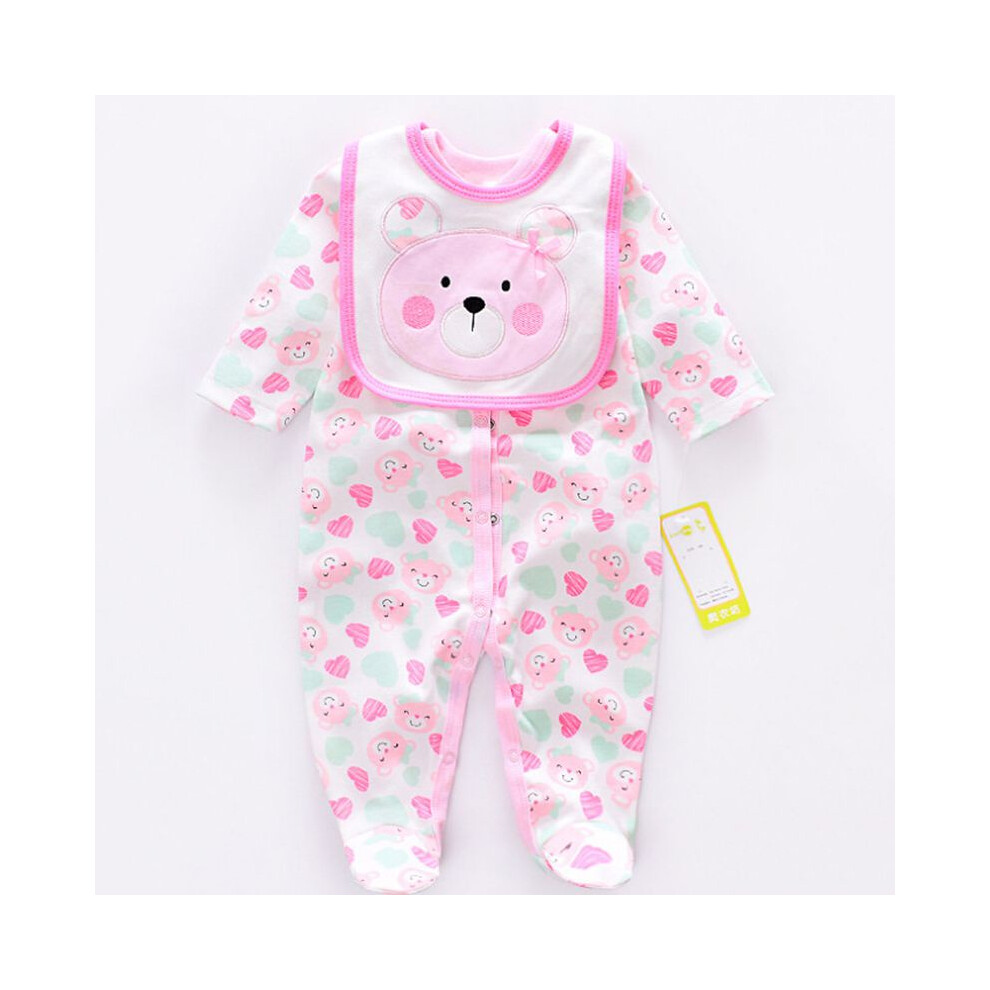 (#5 Bear)Vêtements robe barboteuse réaliste bébé poupées pour 2223 reborn bébé fille poupée garçon